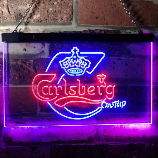 Carlsberg Dual LED Neon Light Sign